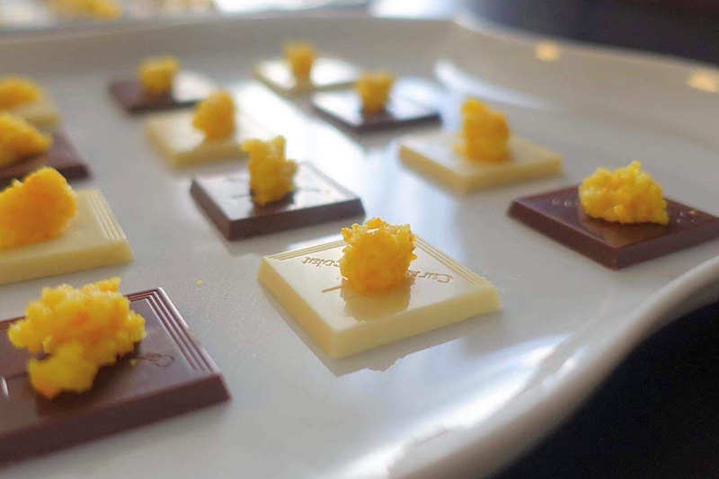 黄柚子胡椒作りワークショップ 旬の柚子胡椒